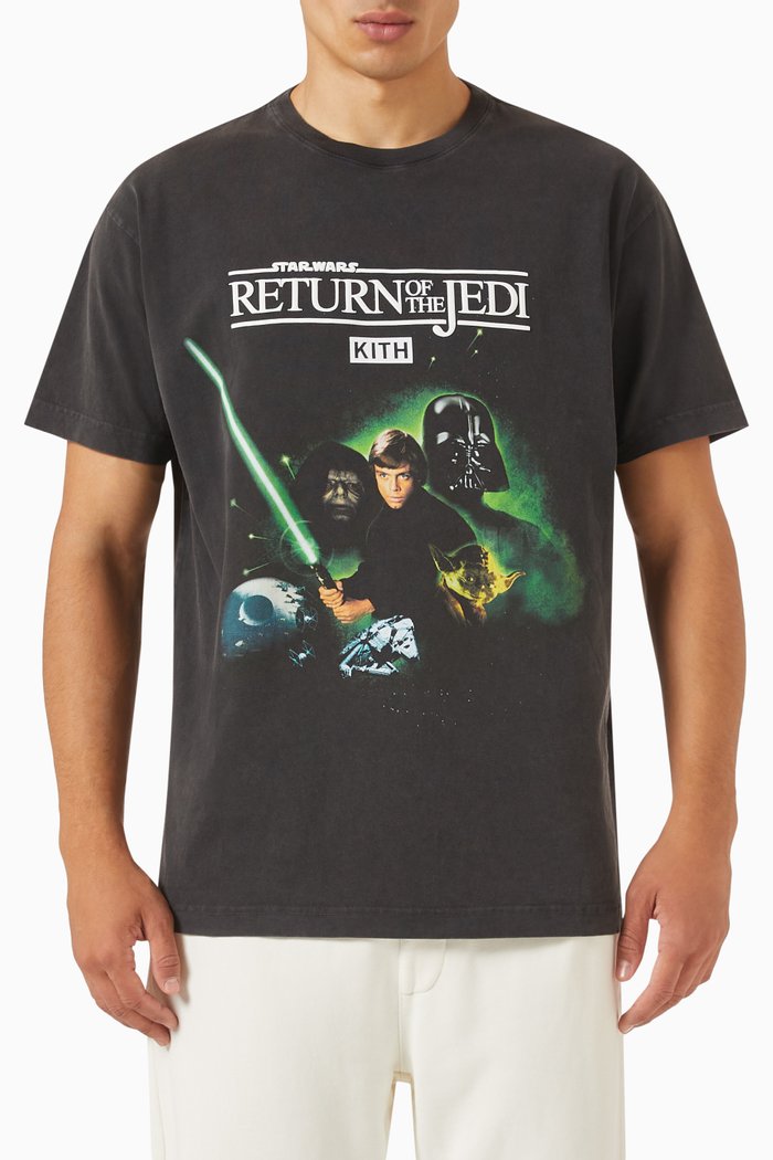 

x Star Wars™ Luke Poster Vintage T-shirt in Cotton-jersey, Black