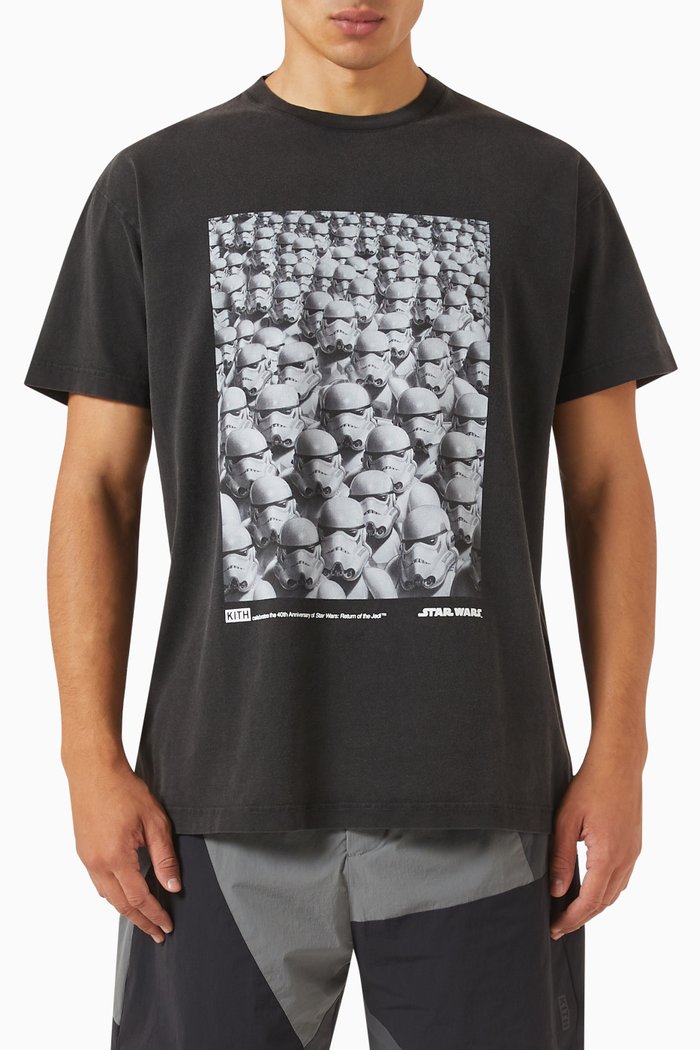 

x Star Wars™ Stormtrooper Vintage T-shirt in Cotton-jersey, Black