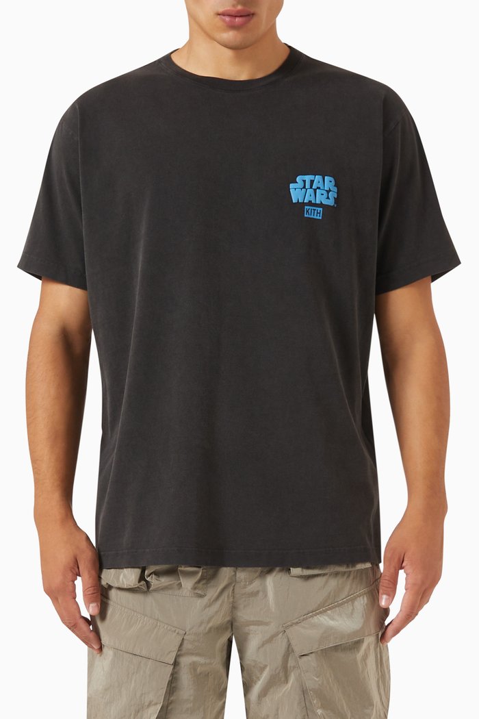 

x Star Wars™ Return of the Jedi™ Vintage T-shirt in Cotton-jersey, Black