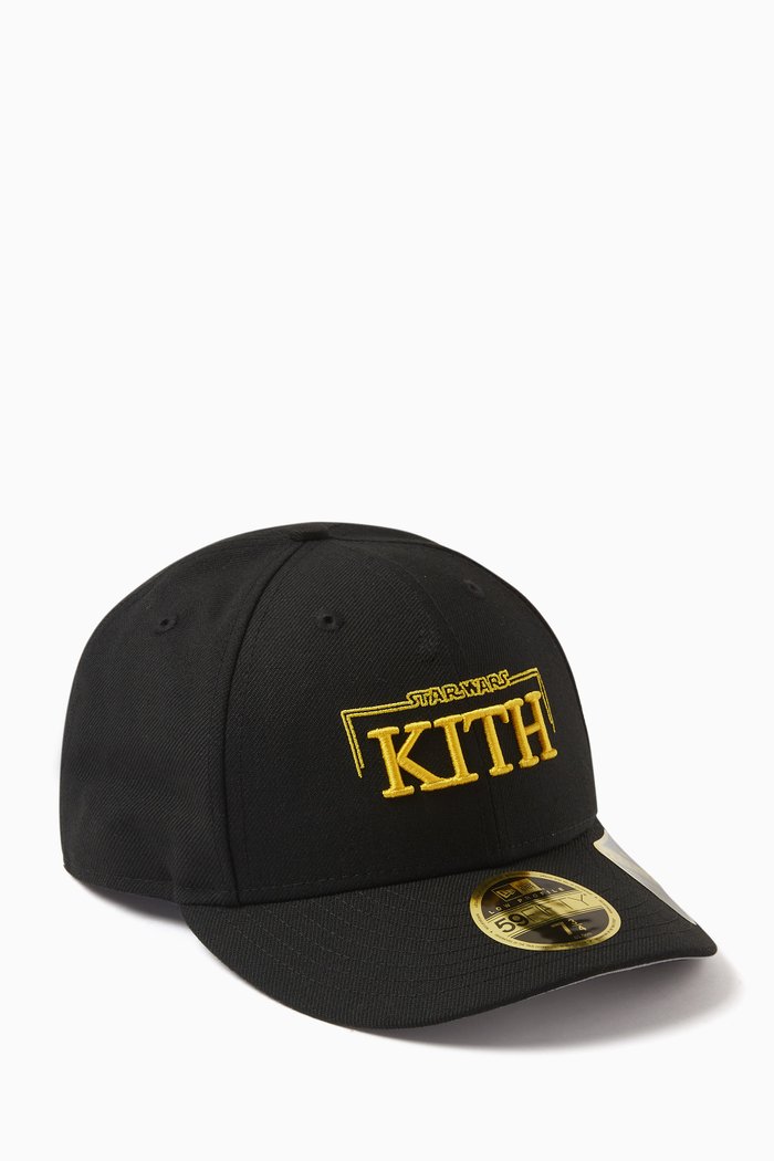 

x Star Wars Logo New Era Low Pro Fitted Cap, Black