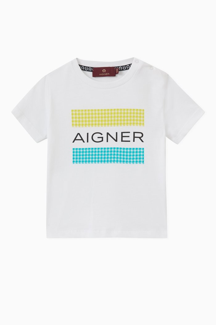 

Logo-print T-shirt in Cotton, White