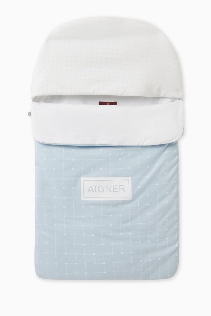 

Logo Baby Nest in Pima Cotton, Blue