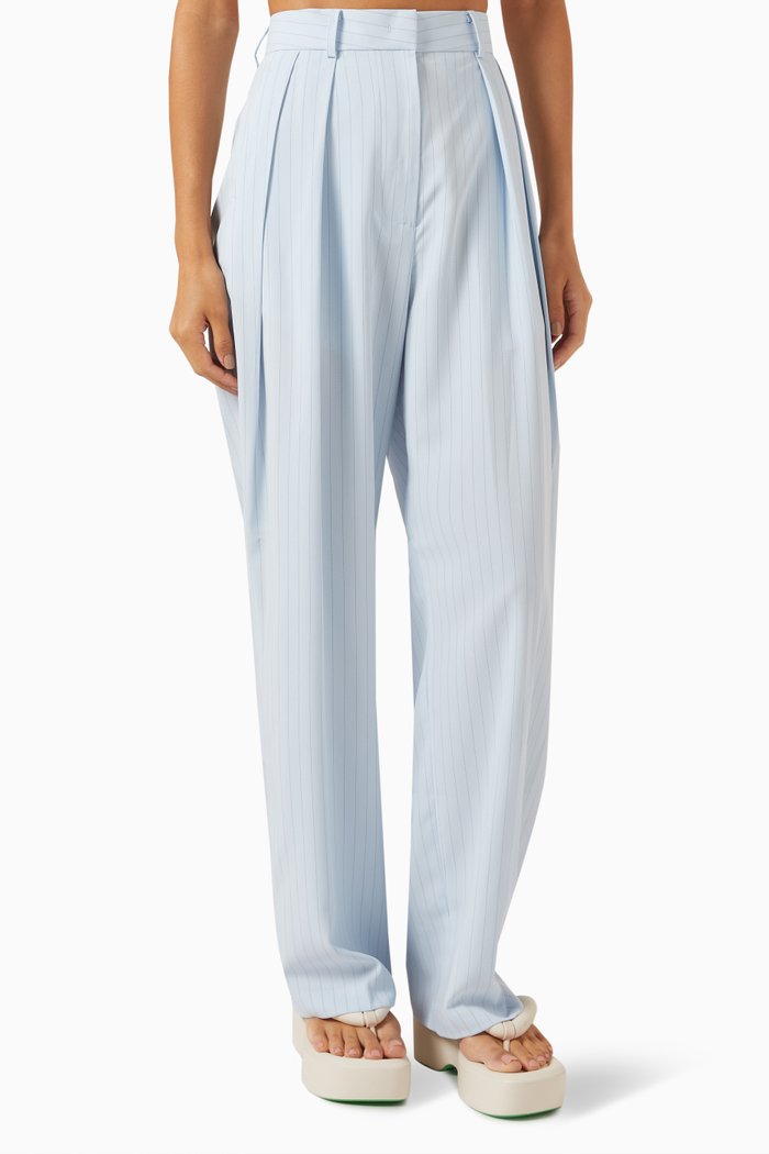 

Tansy Pleated Pants, Blue