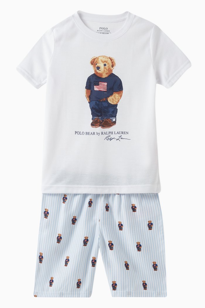 

Logo Printed Pyjama Set, Multicolour