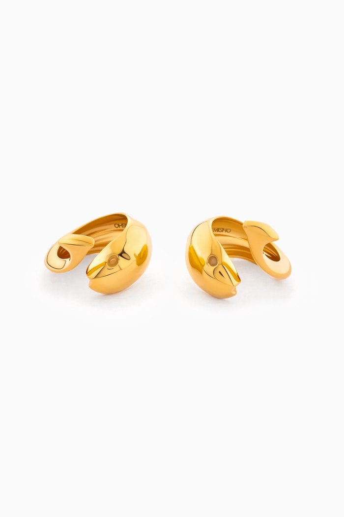 

Sirena Ring Set in 22kt Gold-plated Bronze