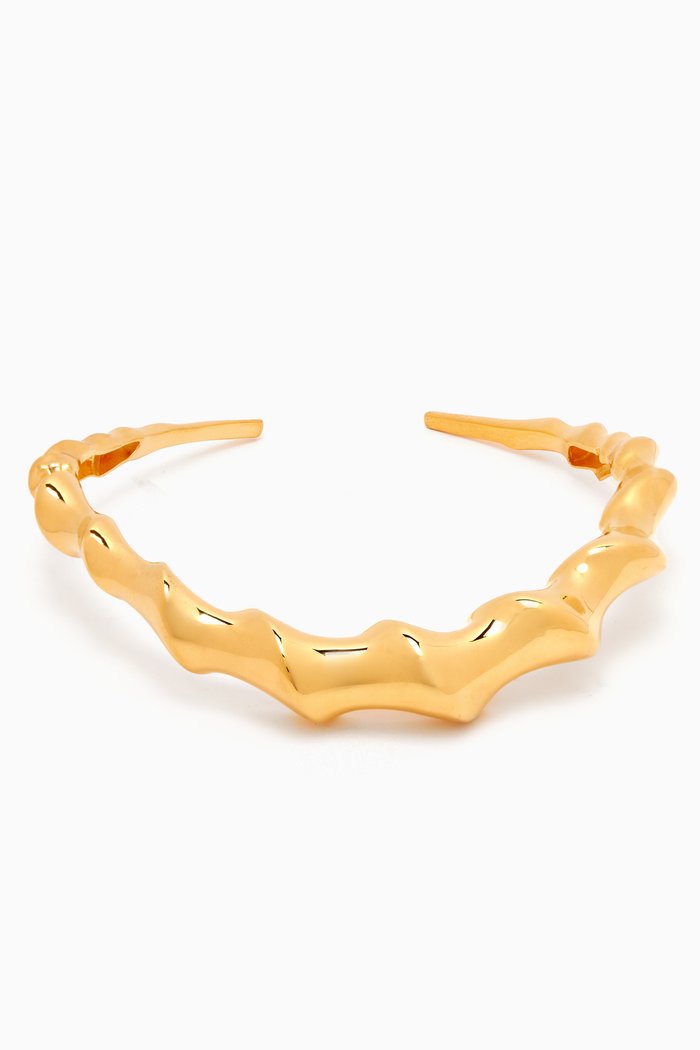 

Faun Choker in 22kt Gold-plated Bronze