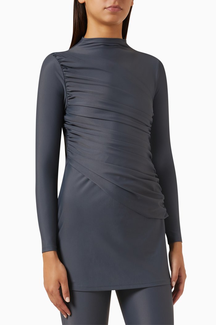 

Diana Swim Dress in ECONYL® Nylon, Blue