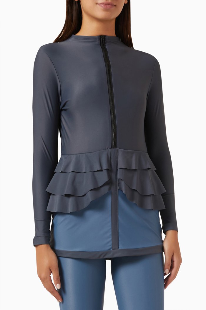 

Mira Swim Dress in ECONYL® Nylon, Blue