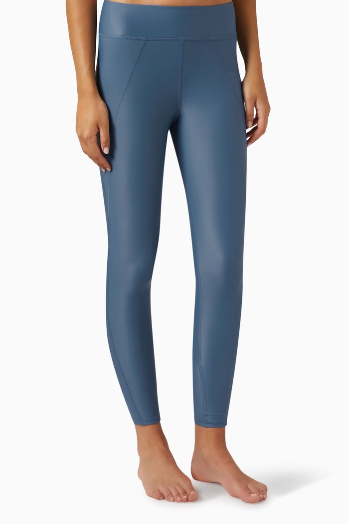 

Sunset Contour Swim Tights in ECONYL® Nylon, Blue
