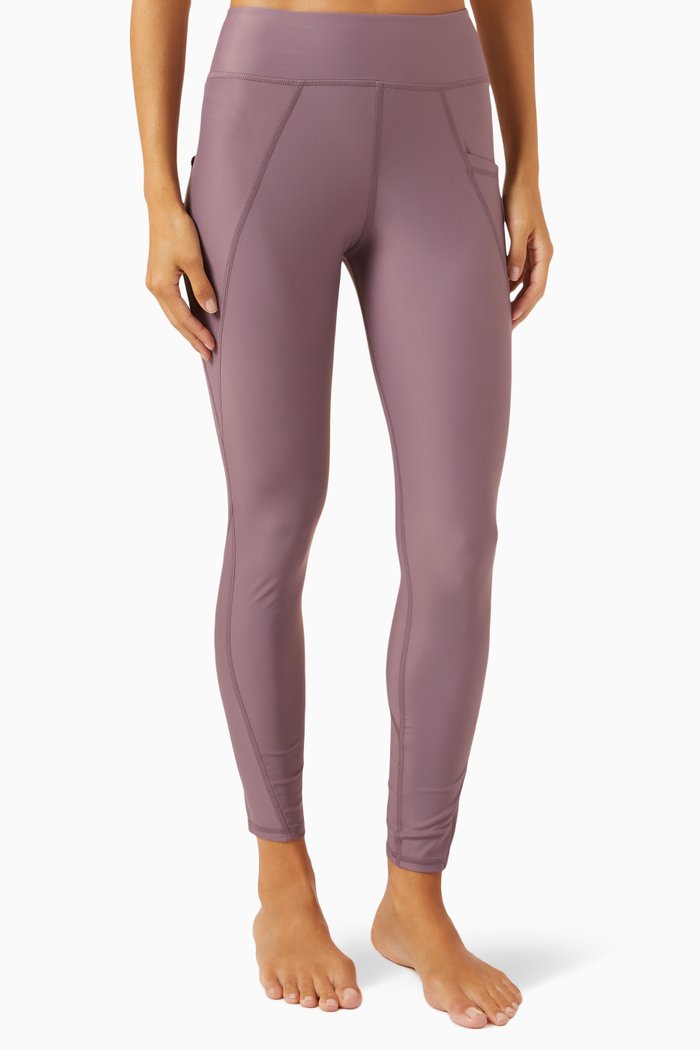 

Contour Swim Tights in ECONYL® nylon, Purple