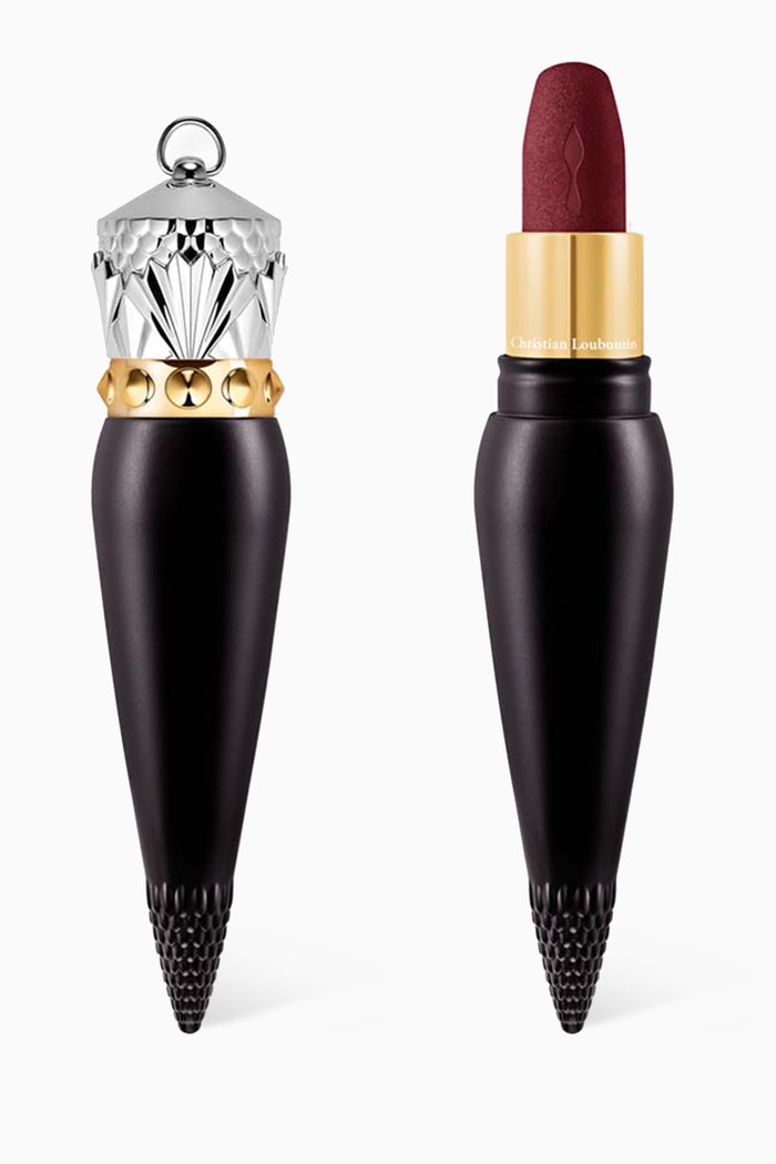 

148M Retro Berry Rouge Louboutin Velvet Matte Lipstick, 3.8g, Colourless
