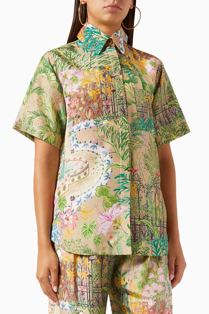

Hakan Shirt in SIlk, Multicolour