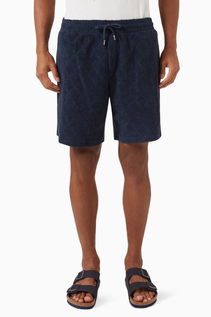 

Augusto Shorts in Cotton-terry, Blue