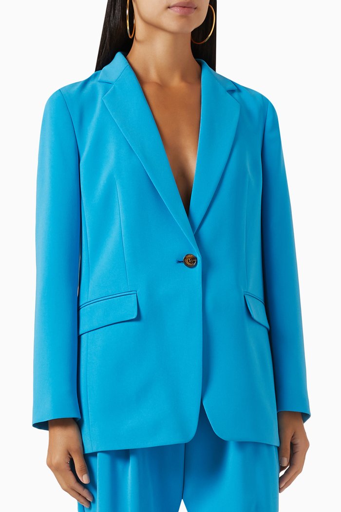 

Jocaluah Blazer in Stretch-crepe, Blue