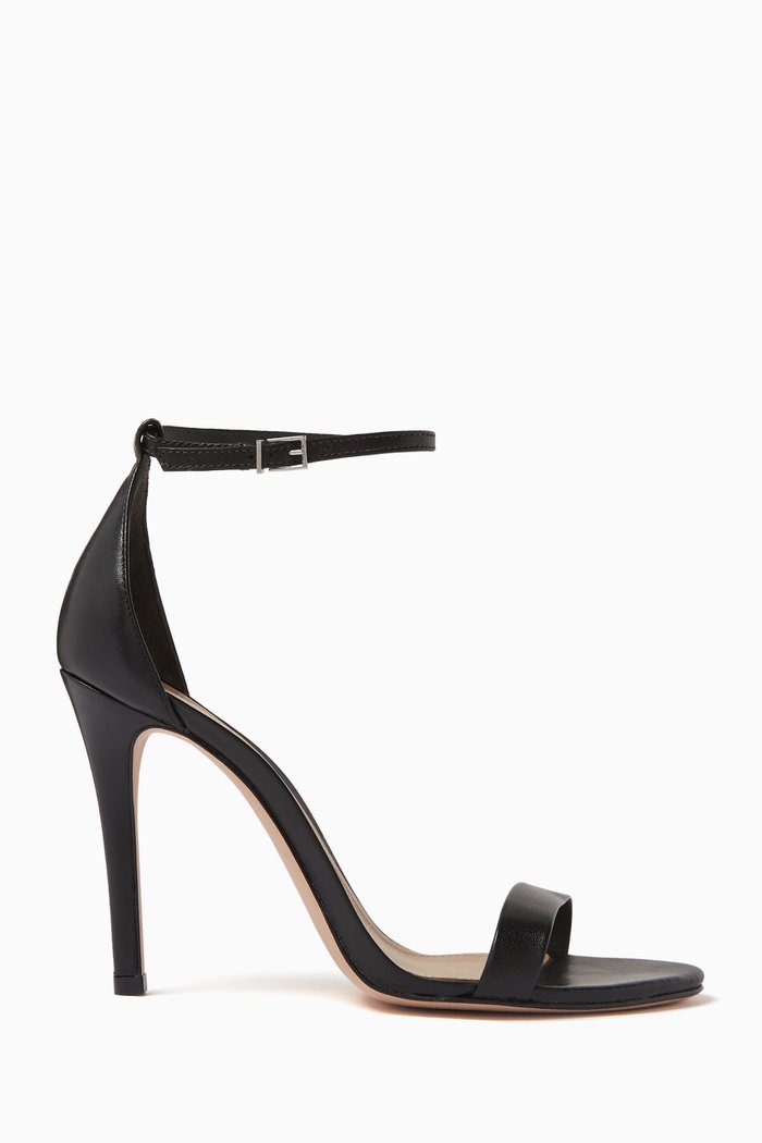 

Stiletto 110 Sandals in Nappa Leather, Black