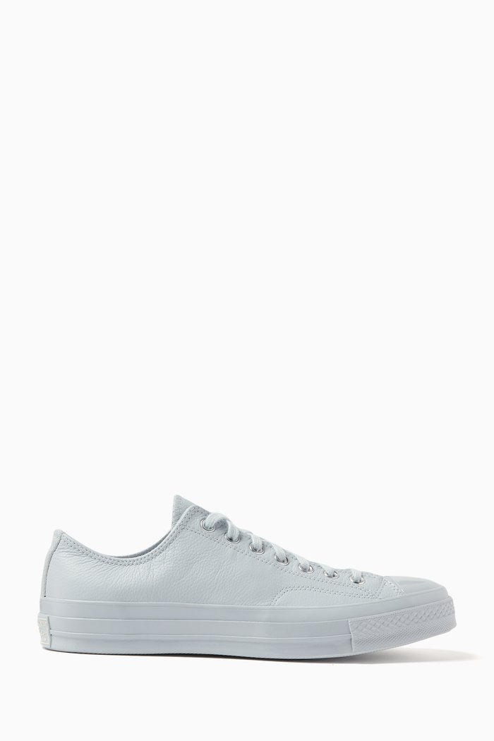 

Chuck 70 Sneakers in Leather, Grey