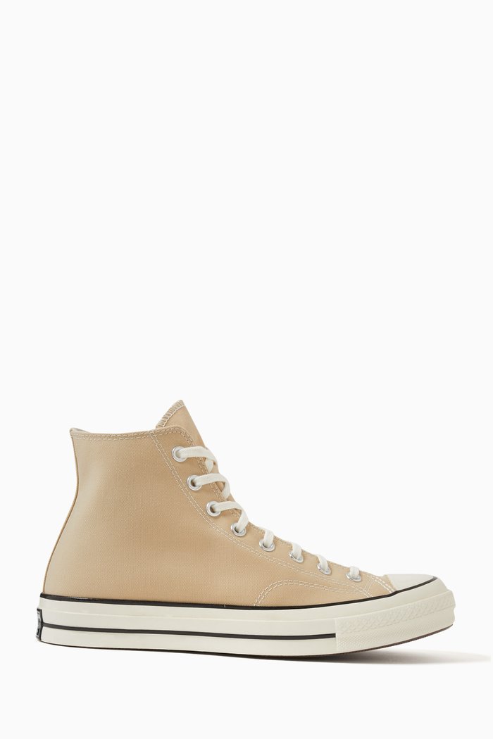 

Chuck 70 High-top Sneakers in Canvas, Neutral