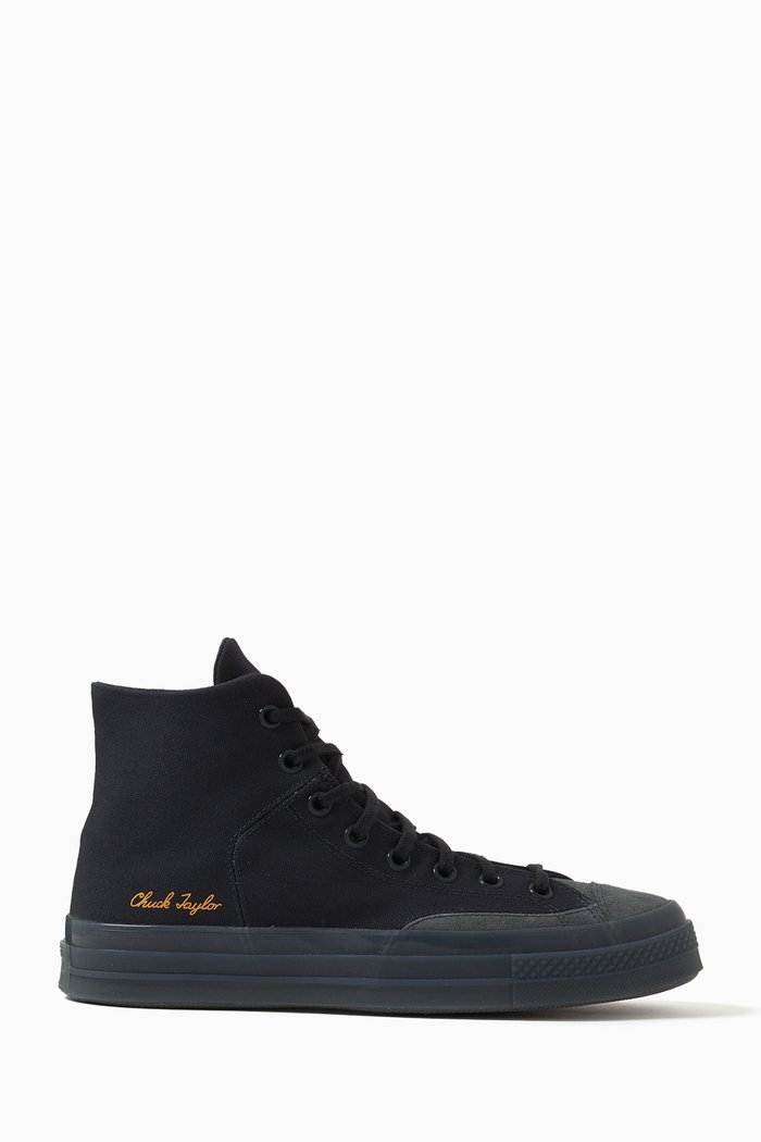 

Chuck 70 Marquis High-top Sneakers in Canvas, Black