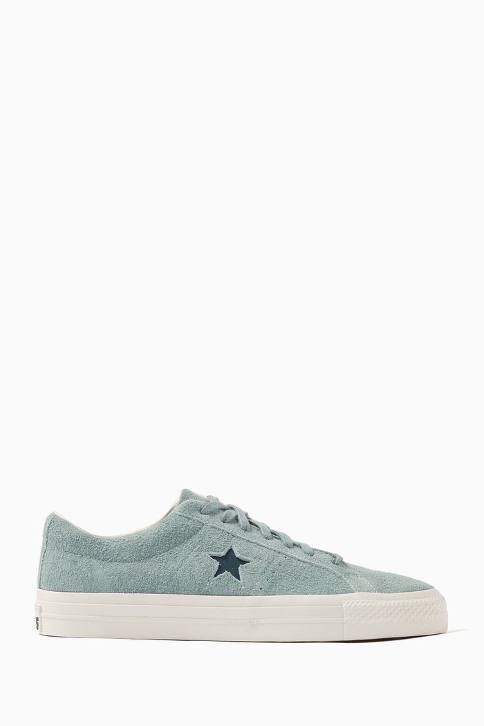 

One Star Pro Vintage low Top Sneakers in Suede, Grey