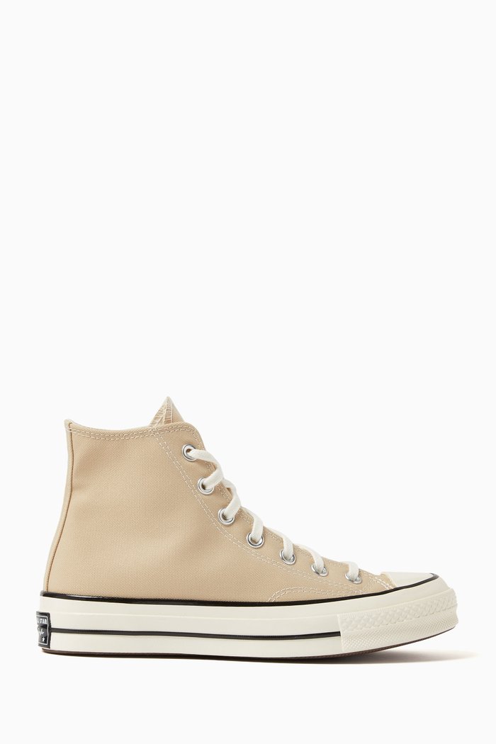 

Chuck 70 High-top Sneakers in Canvas, Neutral