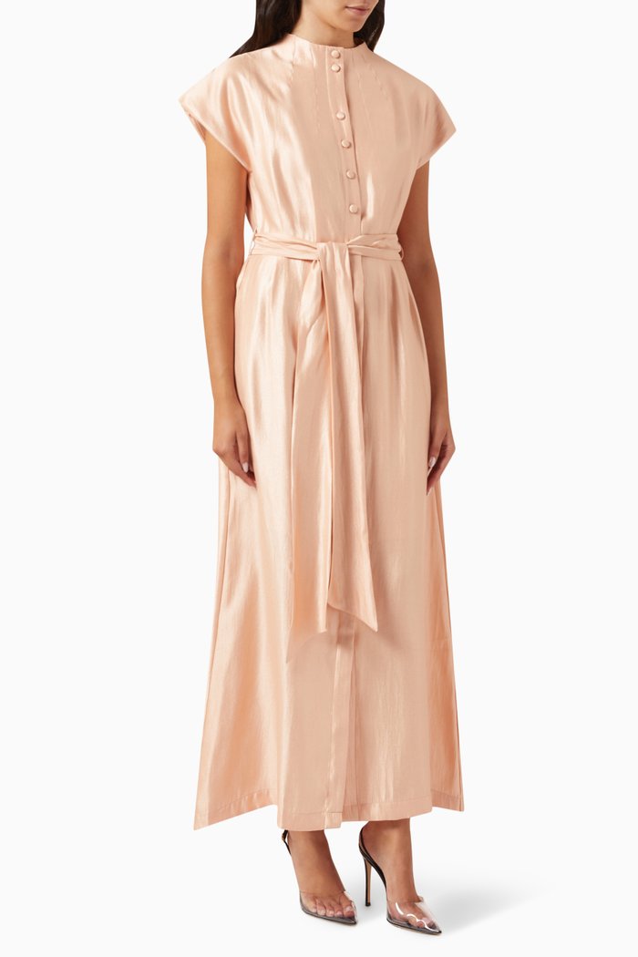 

Sari Belted Dress, Pink