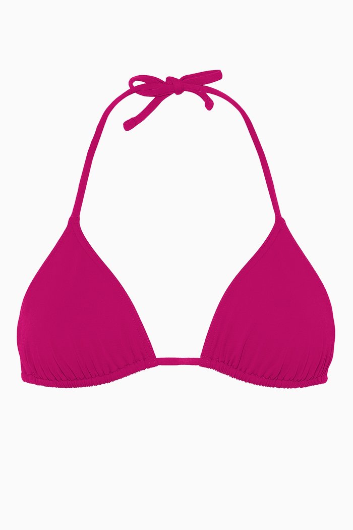 

Mouna Triangle Bikini Top, Pink