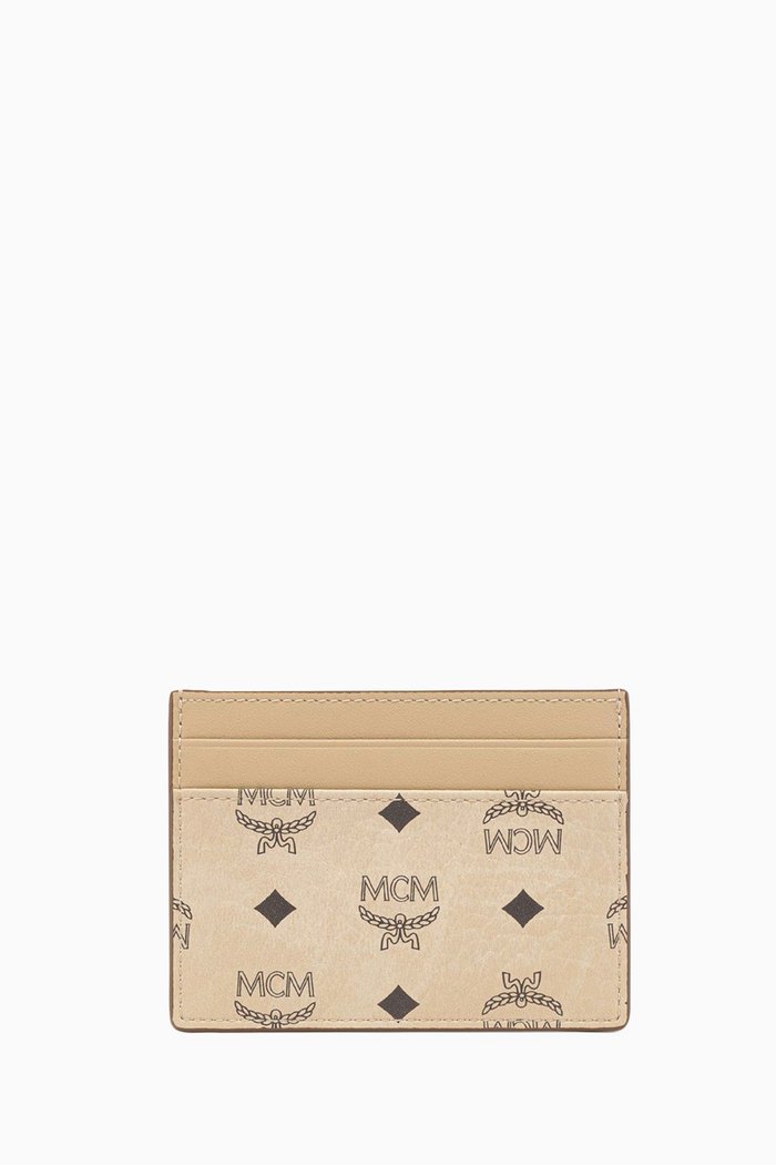 

Aren Card Case in Visetos, Neutral