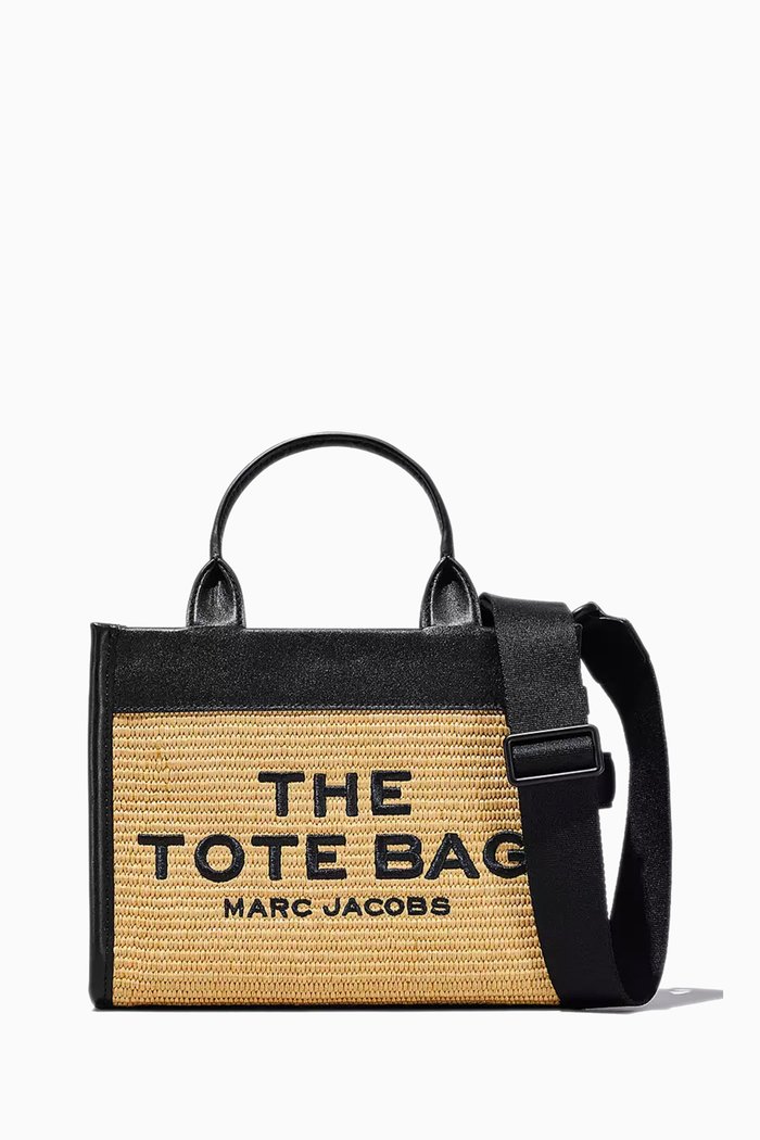 

The Small Tote Bag in Straw, Neutral