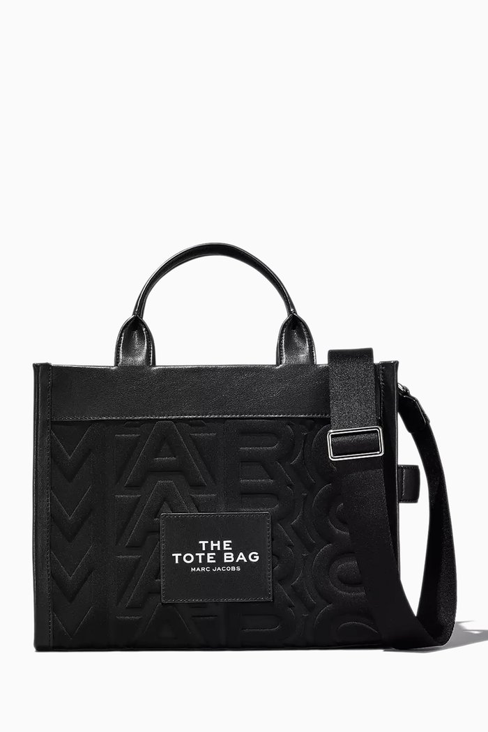 

The Medium Tote Bag in Neoprene, Black
