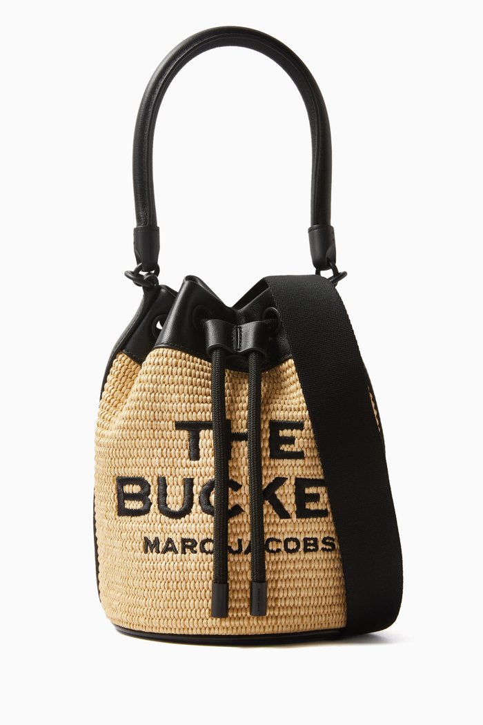

The Bucket Bag in Straw, Neutral