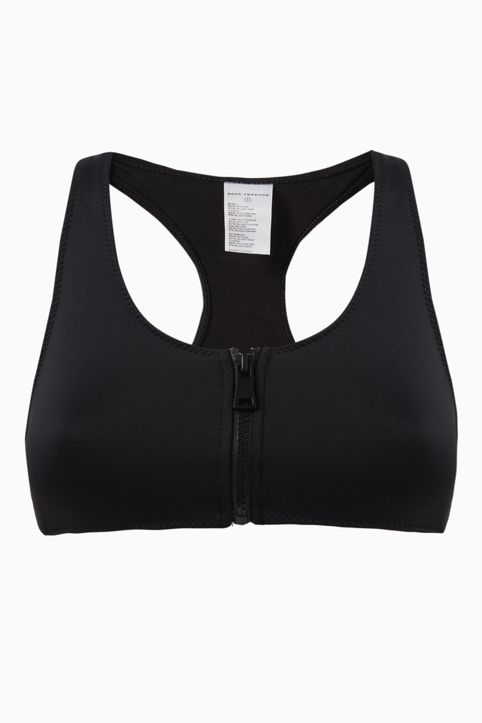 

Compression Bikini Top, Black