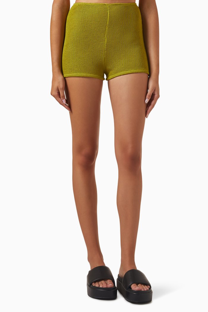 

Always Fits Boy Shorts, Green