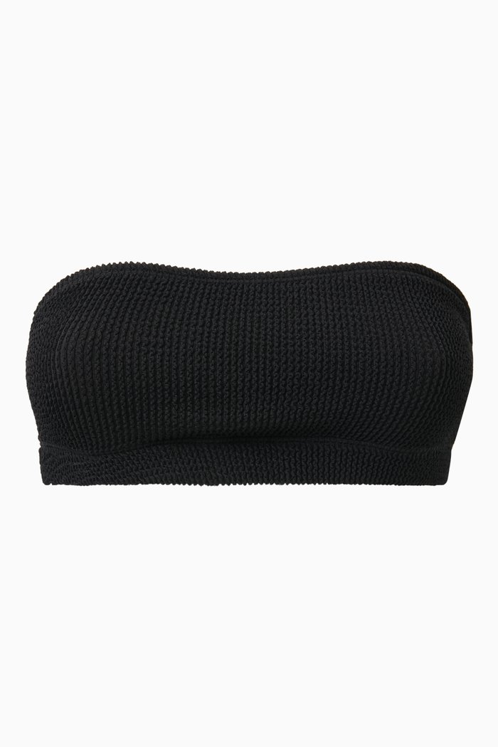 

Always Fits Better Bandeau Bikini Top, Black