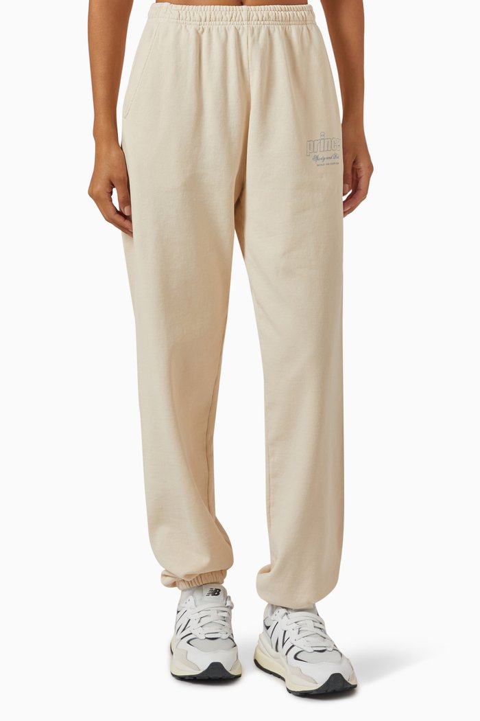 

x Prince Health Sweatpants in Cotton, Neutral