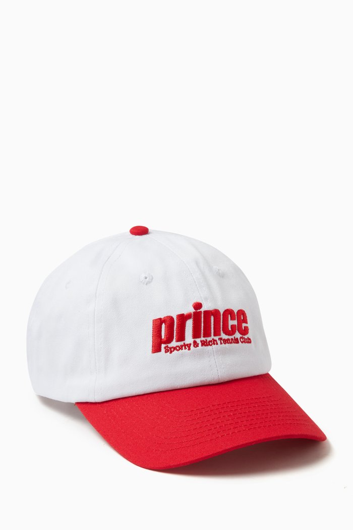 

x Prince Sporty Hat in Cotton-twill, White