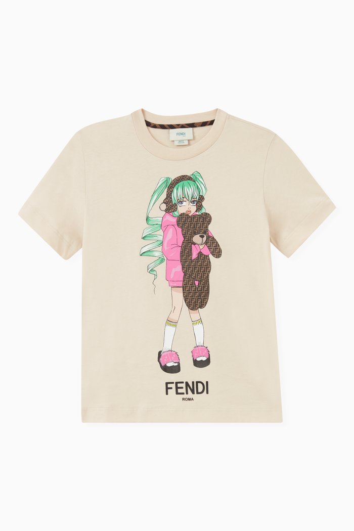 

Logo-print T-shirt in Cotton-jersey, Neutral