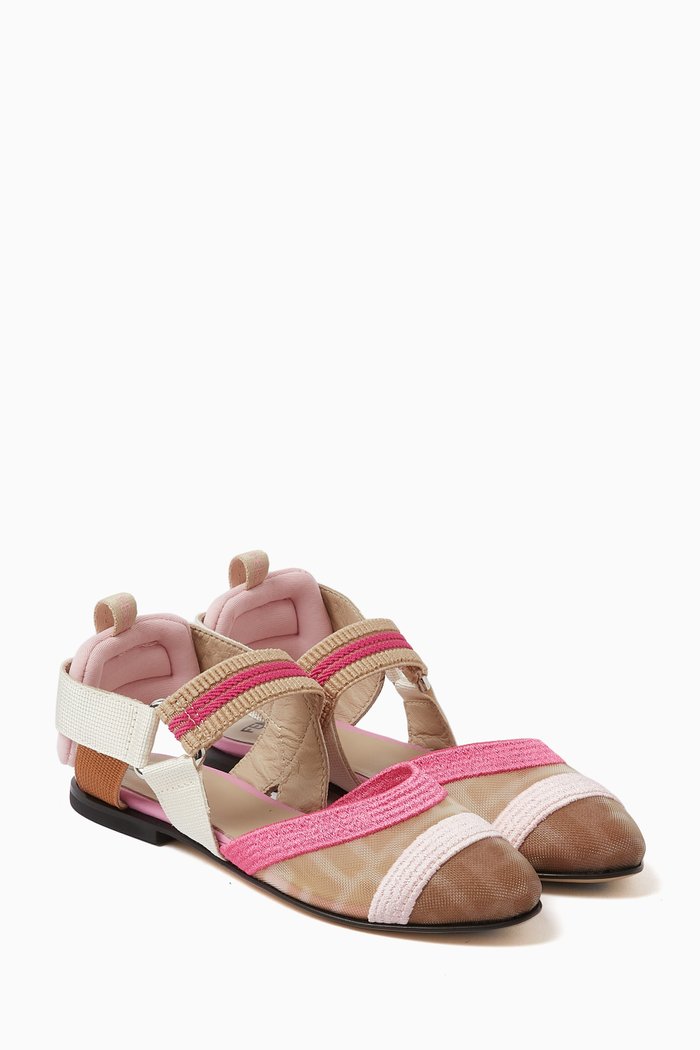 

Colibrì Ballerina Sandals in FF Micromesh, Pink