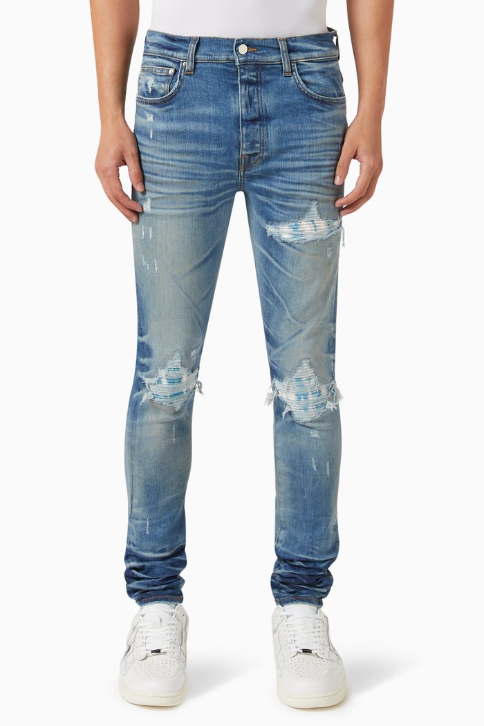 

Ma Paisley Skinny MX1 Jeans, Blue