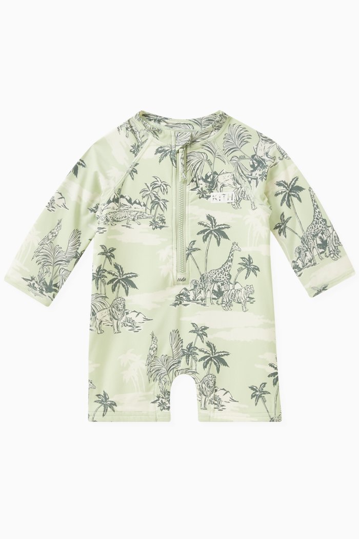 

Lani Rashguard Swimsuit in Stretch-nylon, Multicolour