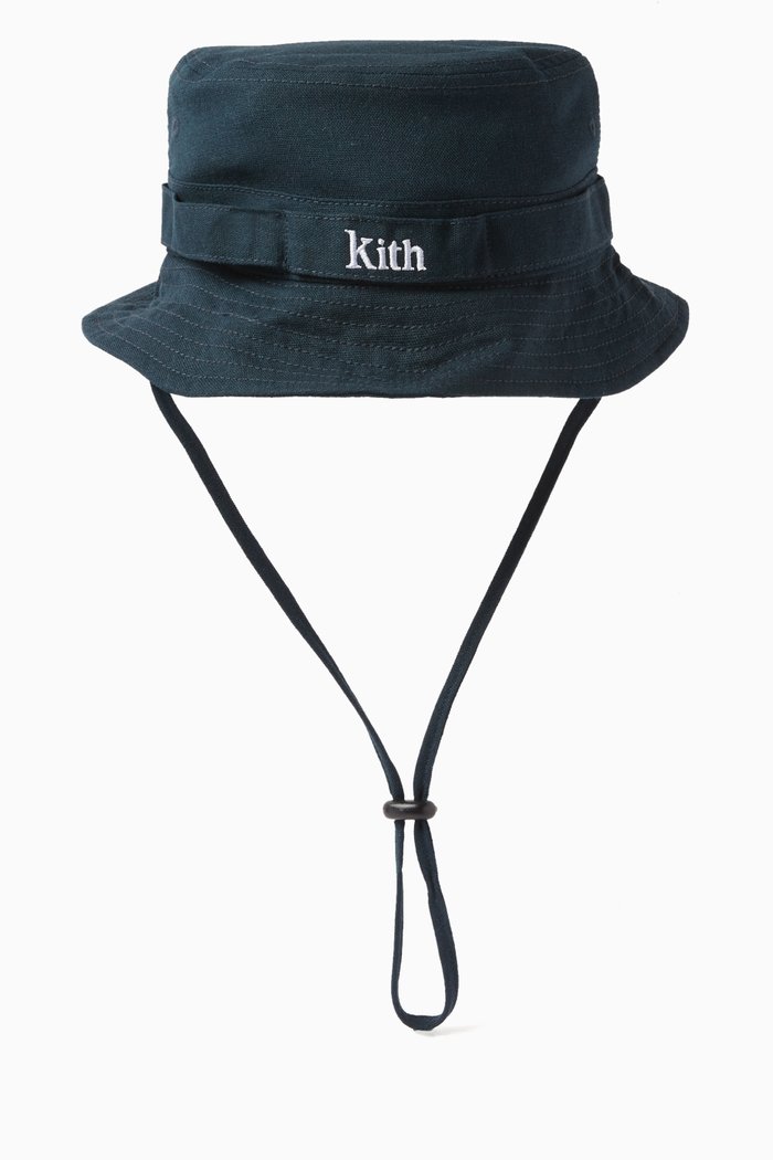 

Utility Bucket Hat in Cotton, Blue