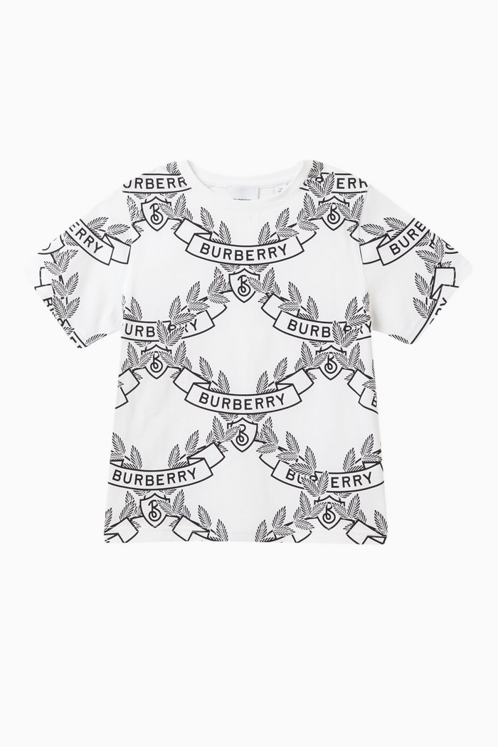 

Logo-print T-shirt in Cotton, White