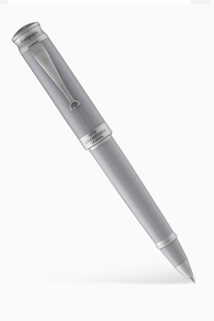 

UEFA Basic Rollerball Pen in Resin, Grey