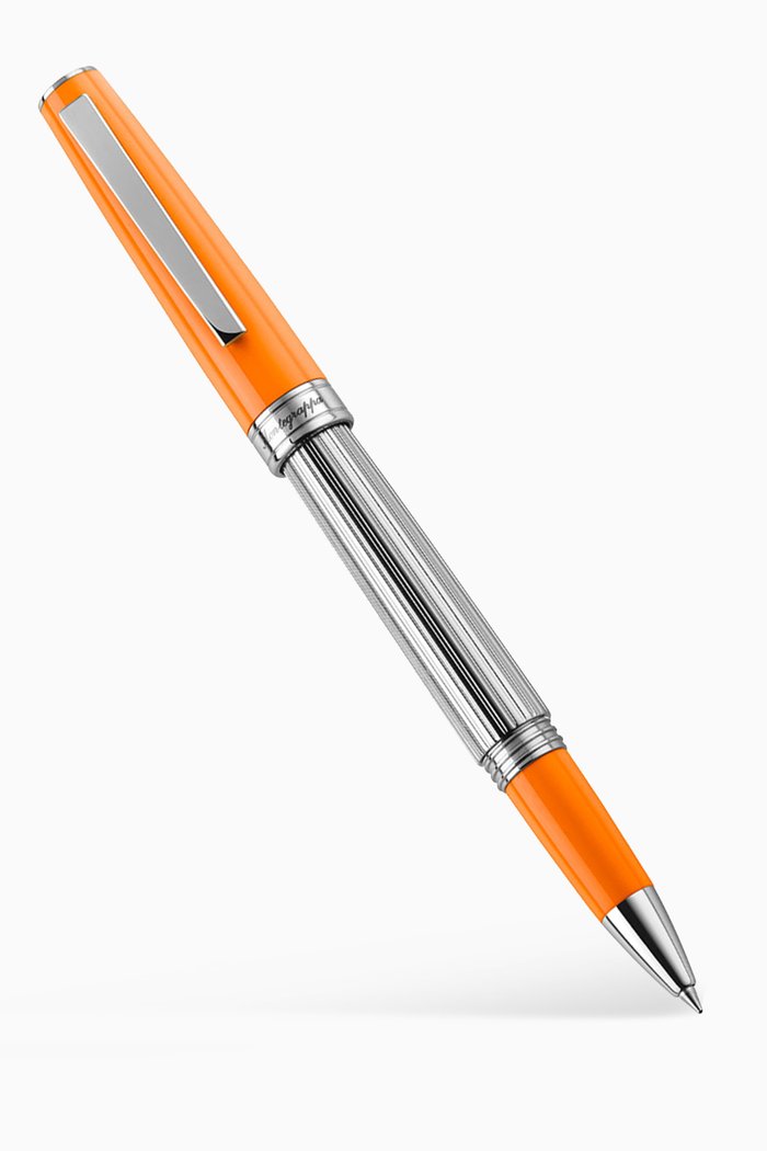 Armonia Duetto Rollerball Pen in Resin, Orange
