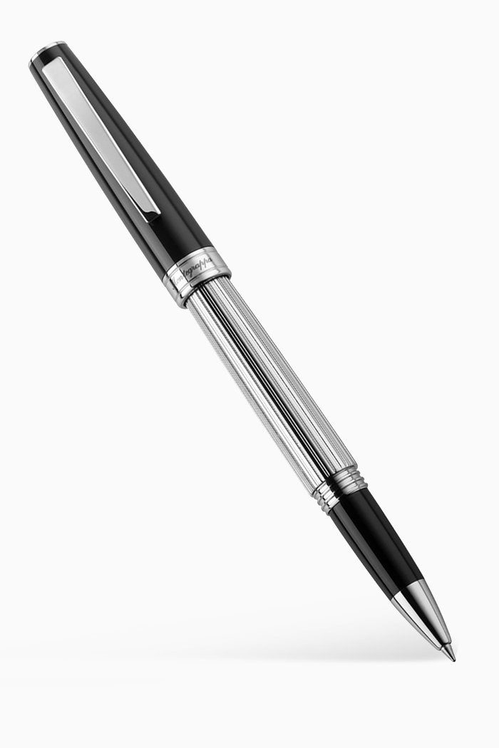 Armonia Duetto Rollerball Pen in Resin, Black