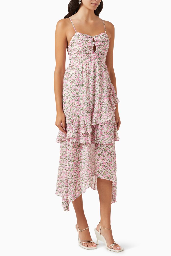 

Liberty Midi Dress, Pink