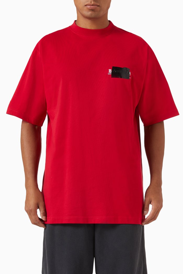 

Gaffer Large-fit T-shirt in Jersey, Red