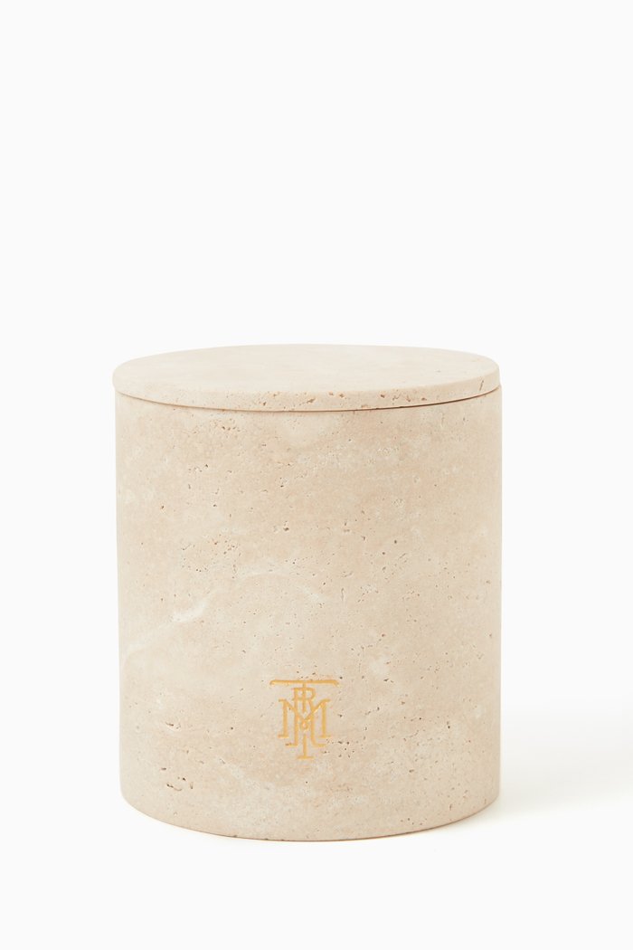 

Montroi Travertine Candle Holder, Multicolour