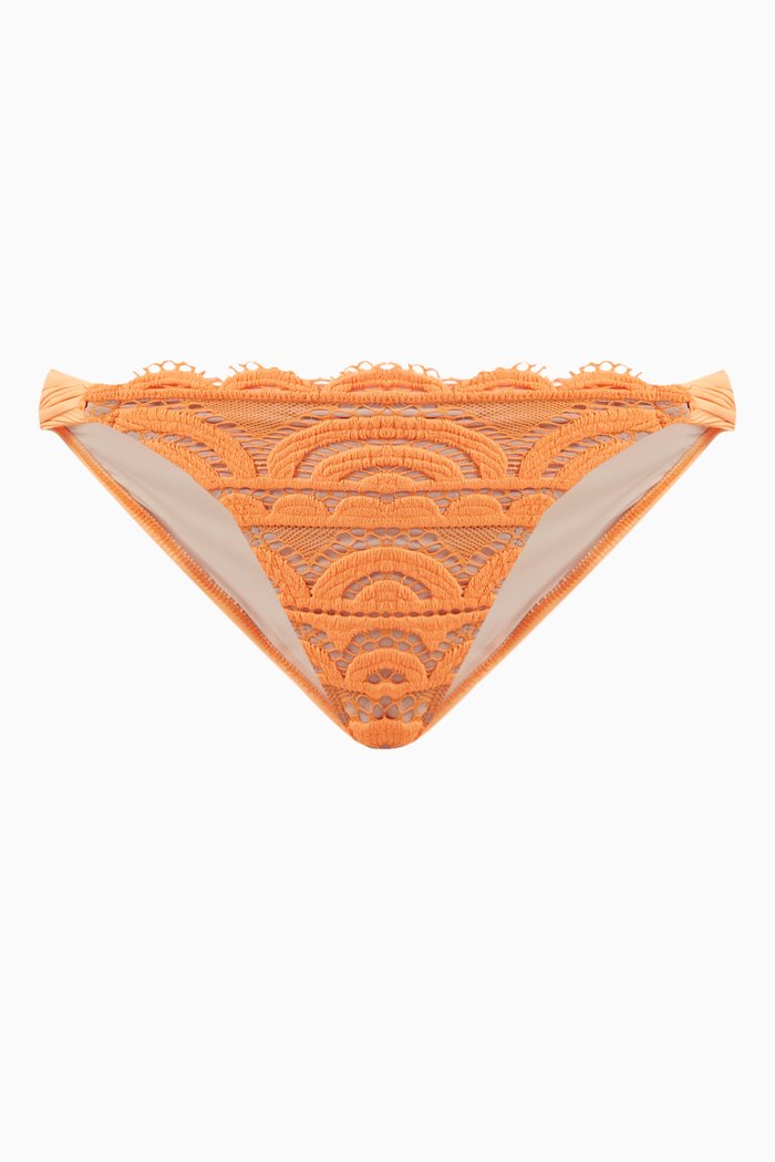 

Crush Lace Bikini Bottom, Orange