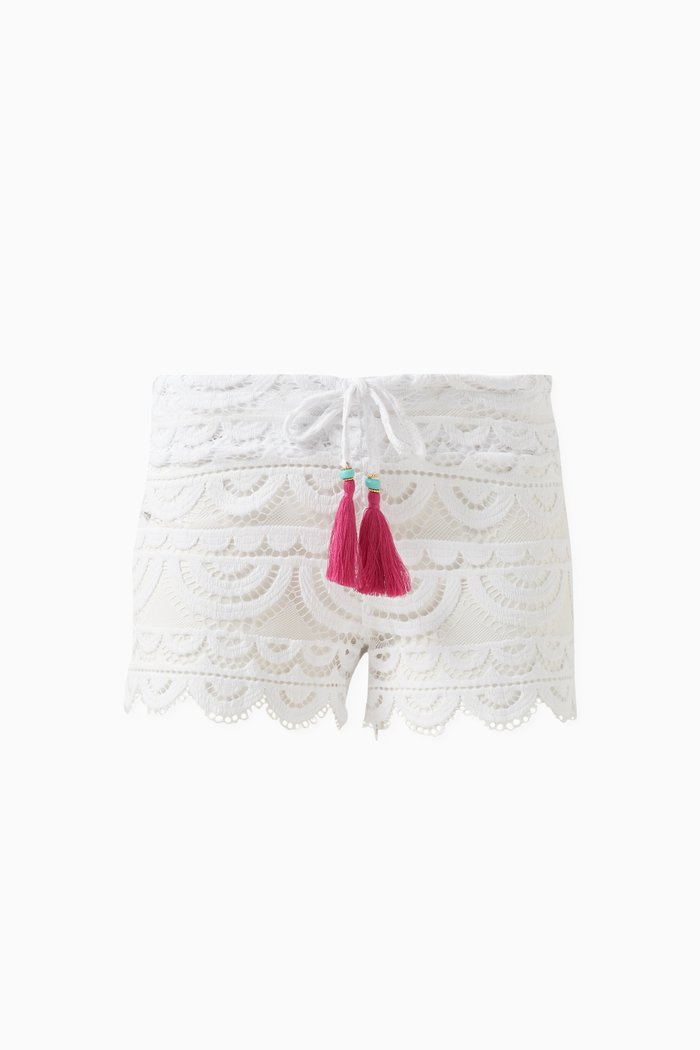 

Lexi Shorts in Lace, White