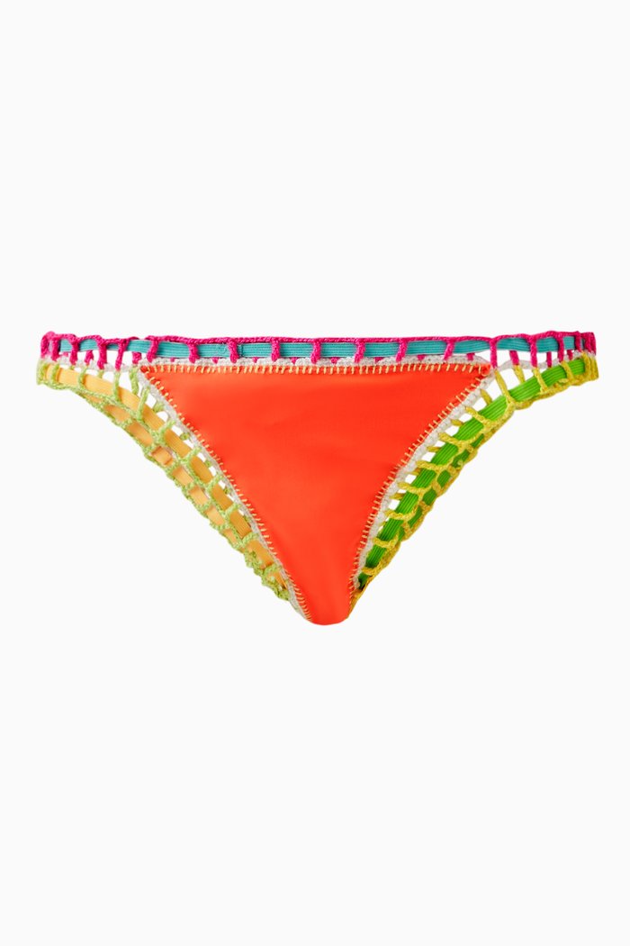 

Crochet Bikini Bottoms, Orange